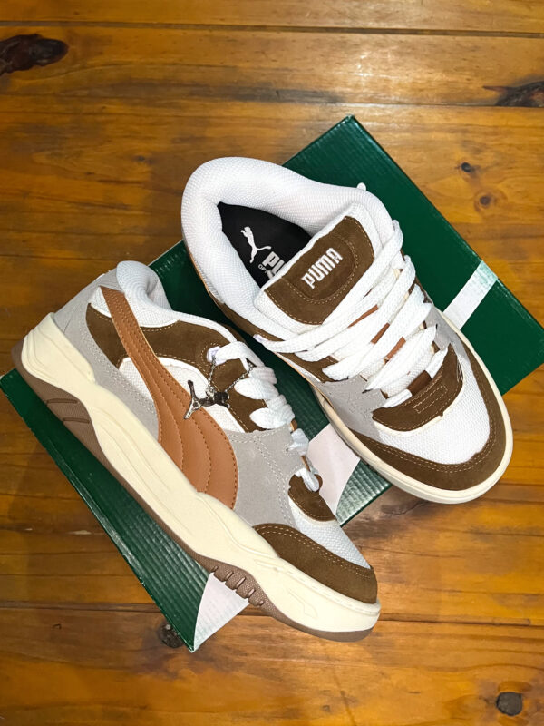 Puma 180 Blanco Marron🤍🤎