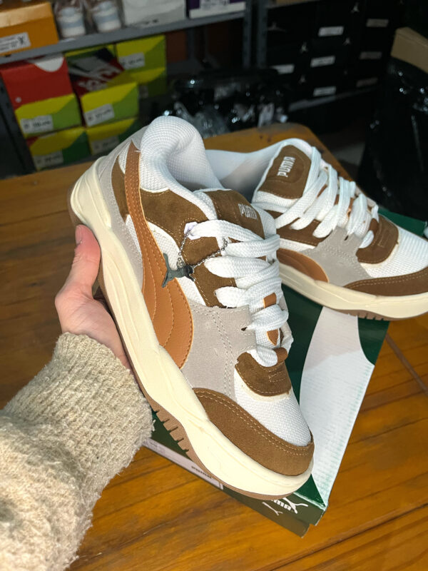 Puma 180 Blanco Marron🤍🤎 - Image 3
