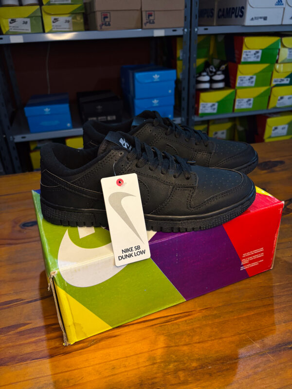 Nike SB Dunk Total Black🖤🖤 - Image 2