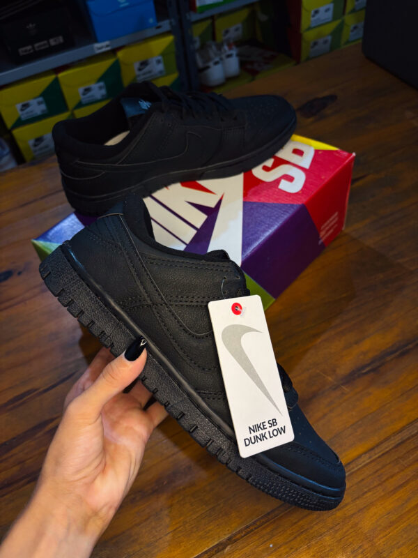 Nike SB Dunk Total Black🖤🖤 - Image 3