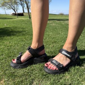 Sandalias Abrojo Negras 🖤